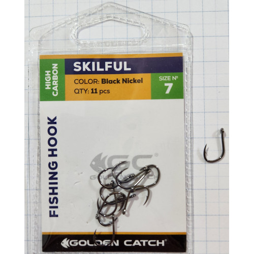 Крючки для рыбалки Golden Catch Skilful № 7