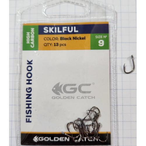 Крючки для рыбалки Golden Catch Skilful №9