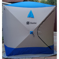 Палатка для зимней рыбалки Daster КУБ 1,8 x 1,8 x 2,05 см с ввиходом под печную трубу