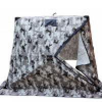 алатка для зимней рыбалки Daster КУБ 240x240x210 см утепленная с выходом под печную трубу